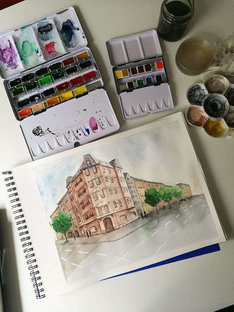 Adding some trees to Hamburg-Hohenfelde 0
