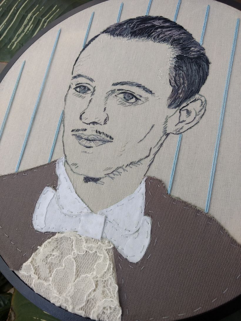 Meu projeto do curso: Criação de retratos bordados 6