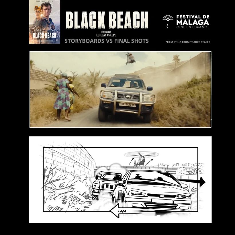 Black Beach - Storyboards 1