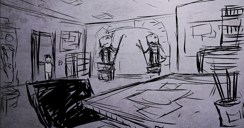 diseño de personaje   para concurso Domestica 14