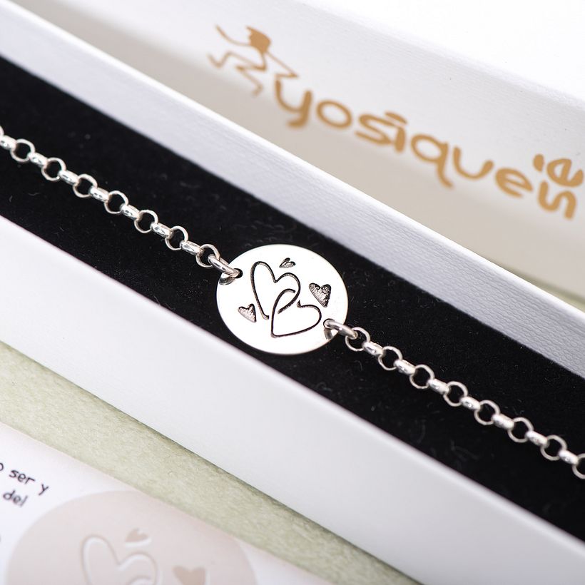 Fotografías Pulseras de Plata Colección "Joyas con corazón" de Yosíquesé 0