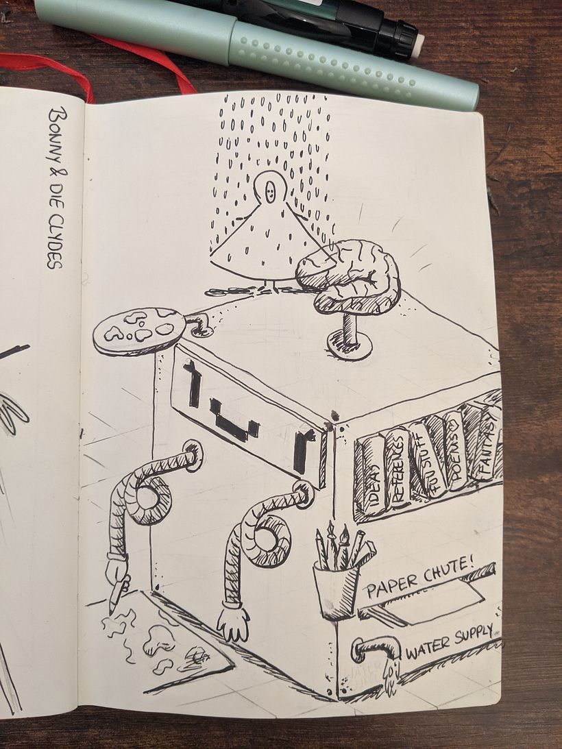 My project in The Art of Sketching: Transform Your Doodles into Art course 6