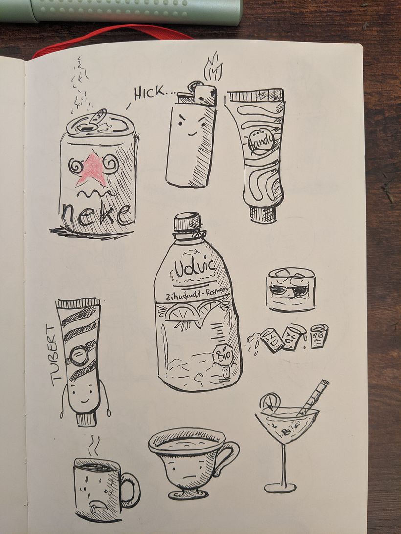My project in The Art of Sketching: Transform Your Doodles into Art course 1