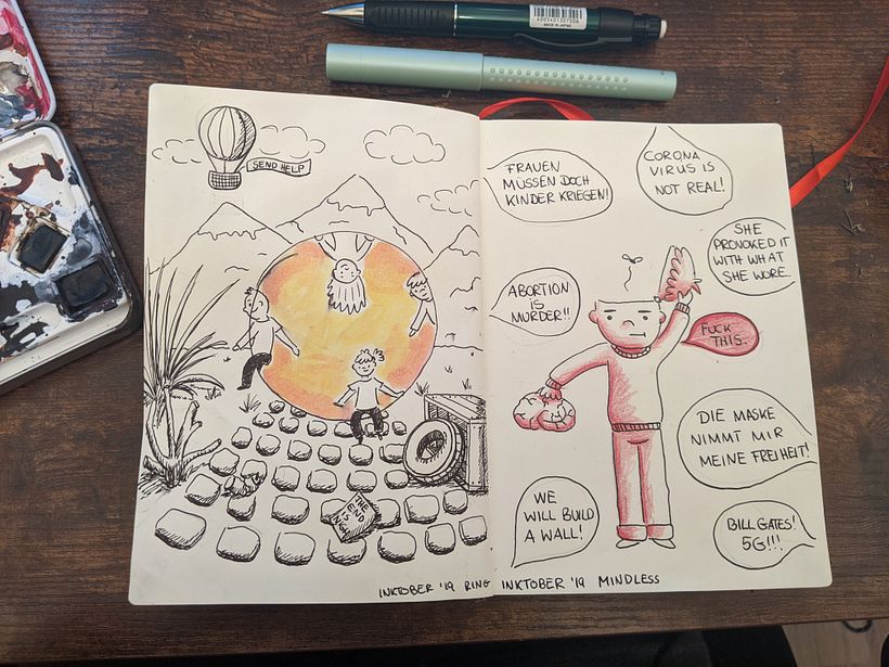 My project in The Art of Sketching: Transform Your Doodles into Art course 10