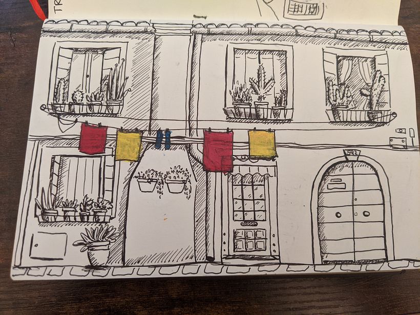 My project in The Art of Sketching: Transform Your Doodles into Art course 8