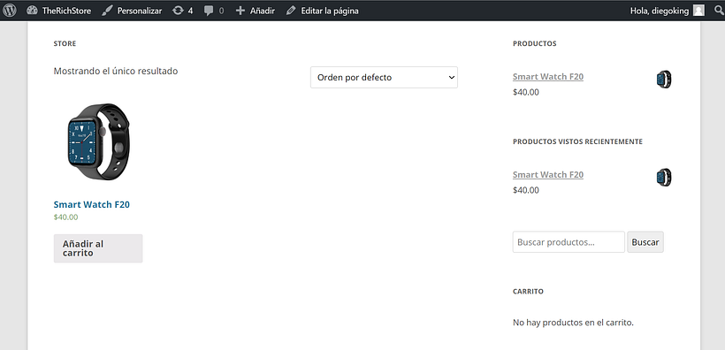 Mi Proyecto del curso: Creación de una web profesional con WordPress 1