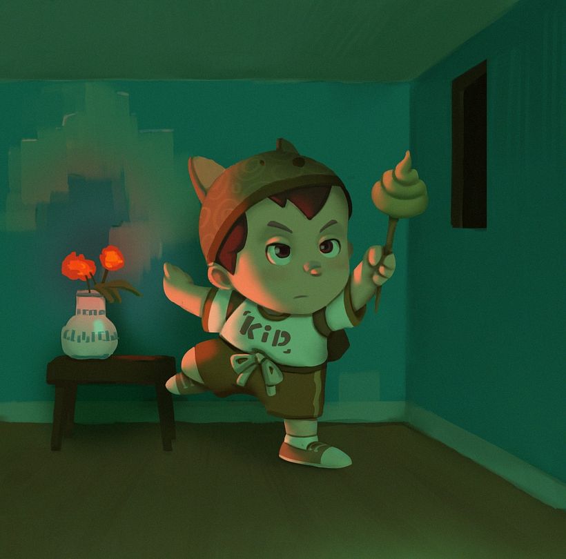 Our project in Lighting Principles for Digital Painting course 8