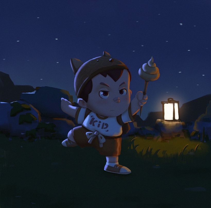 Our project in Lighting Principles for Digital Painting course 9