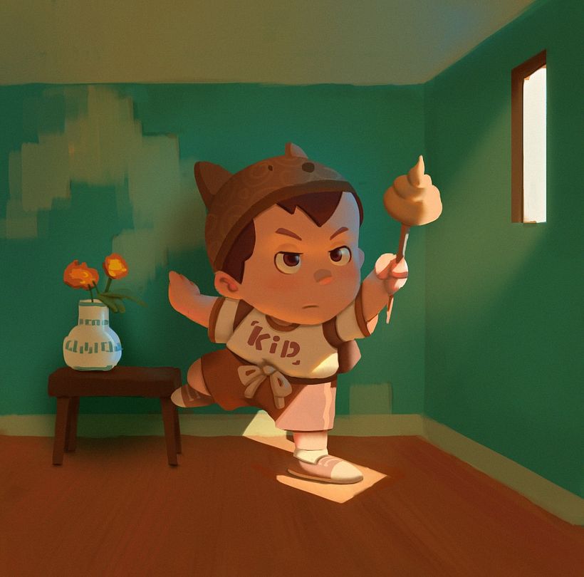 Our project in Lighting Principles for Digital Painting course 11