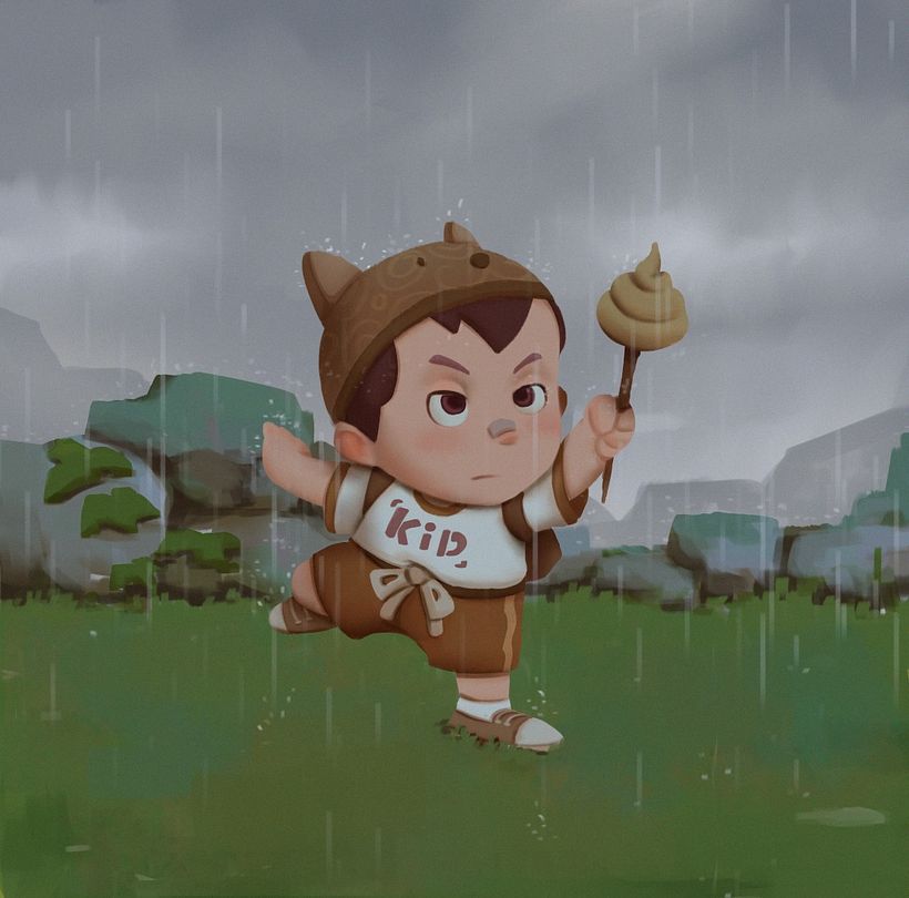 Our project in Lighting Principles for Digital Painting course 12