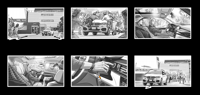 ¿Qué es un storyboard y qué es un shooting board? 9