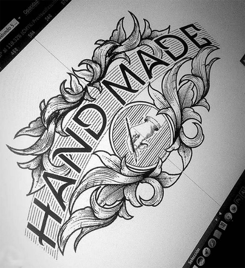 HANDMADE - Lettering 1