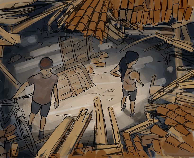 Mi Proyecto del curso: Ilustración narrativa digital con luz y sombra 1