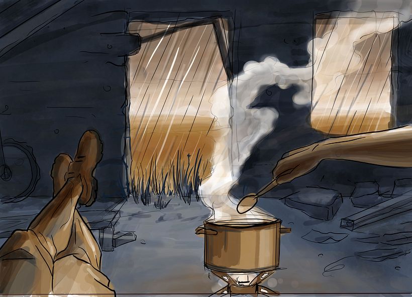 Mi Proyecto del curso: Ilustración narrativa digital con luz y sombra 2