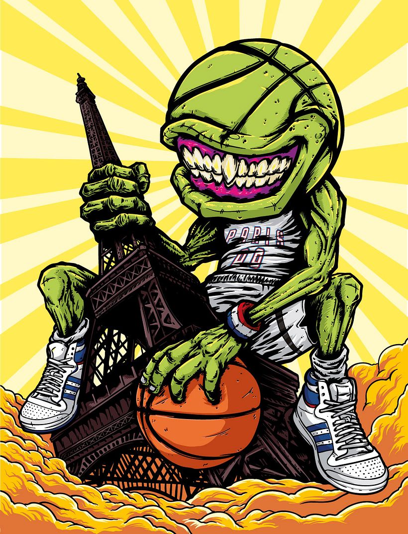 Paris Basketball - Póster Promocional 1