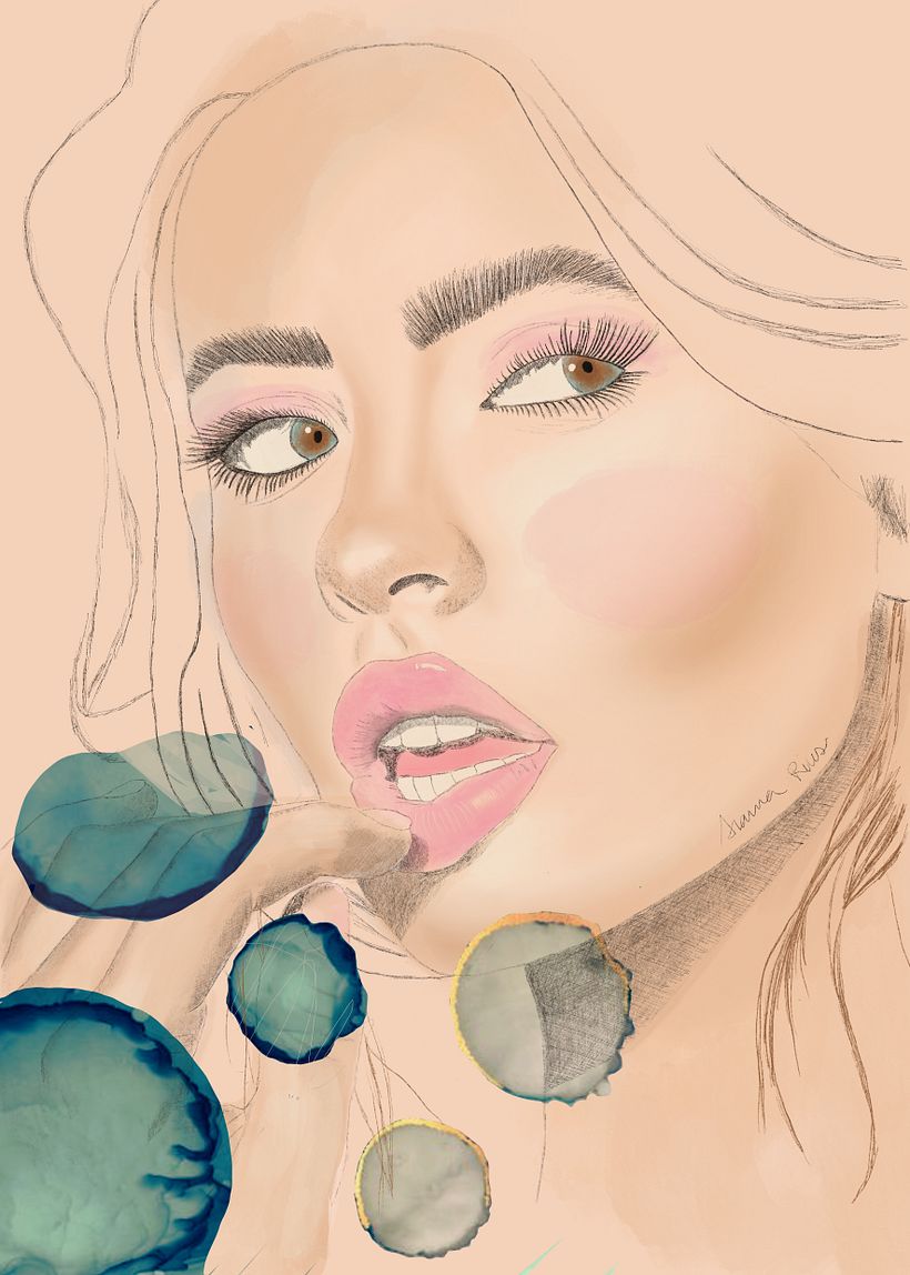 Mi Proyecto del curso: Retrato ilustrado con Procreate 1