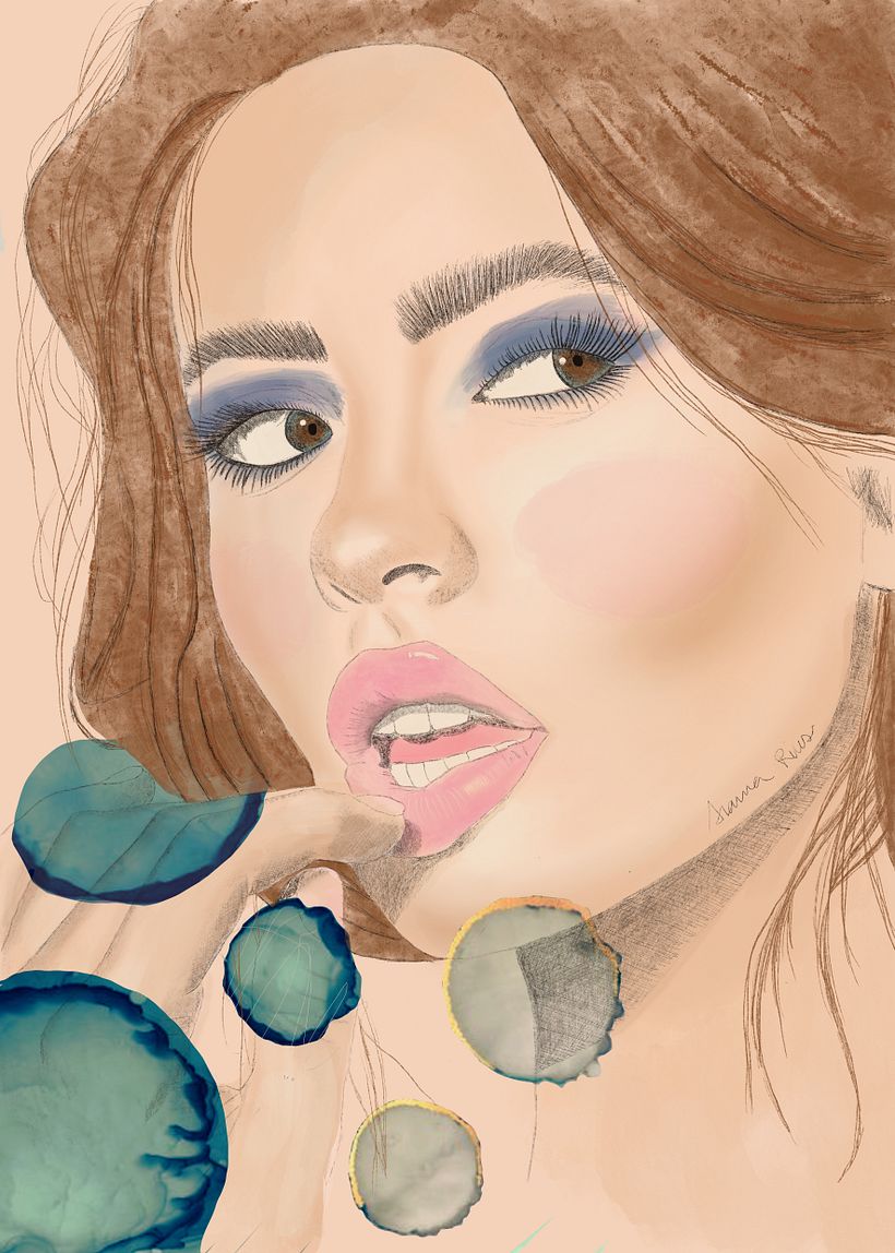 Mi Proyecto del curso: Retrato ilustrado con Procreate 2