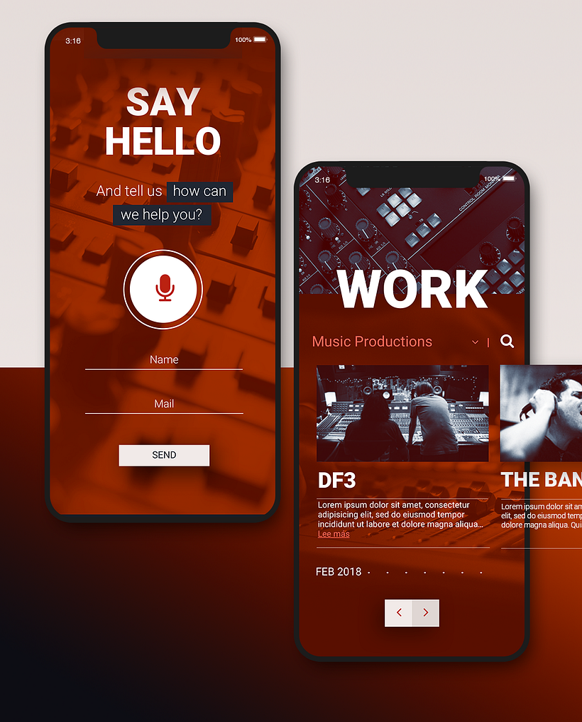 The Vintage Cave / Web Design 3