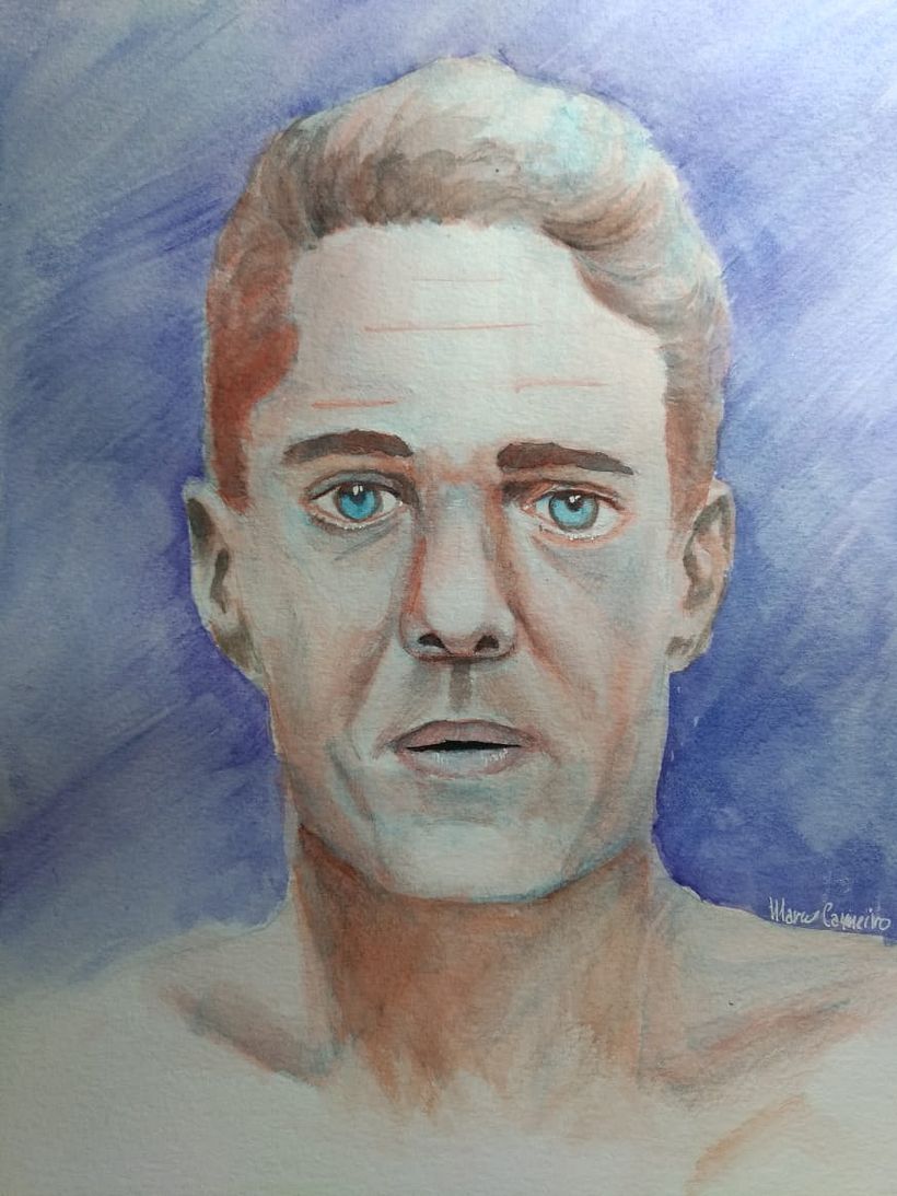 Meu projeto do curso: Retrato artístico em aquarela 0