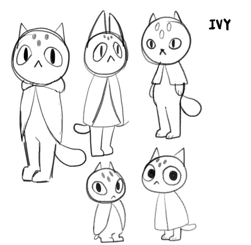 Sketch do personagem