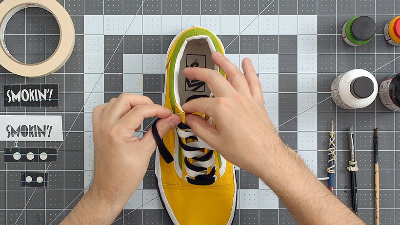 Tutorial Design de Moda: dicas para customizar seus sneakers 3