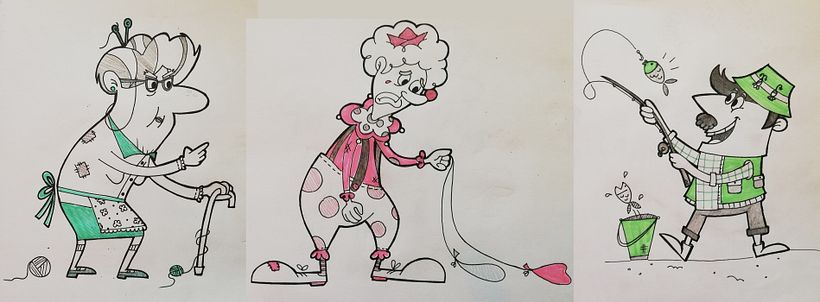 Meu projeto do curso: Introdução à criação de personagens estilo cartoon 0