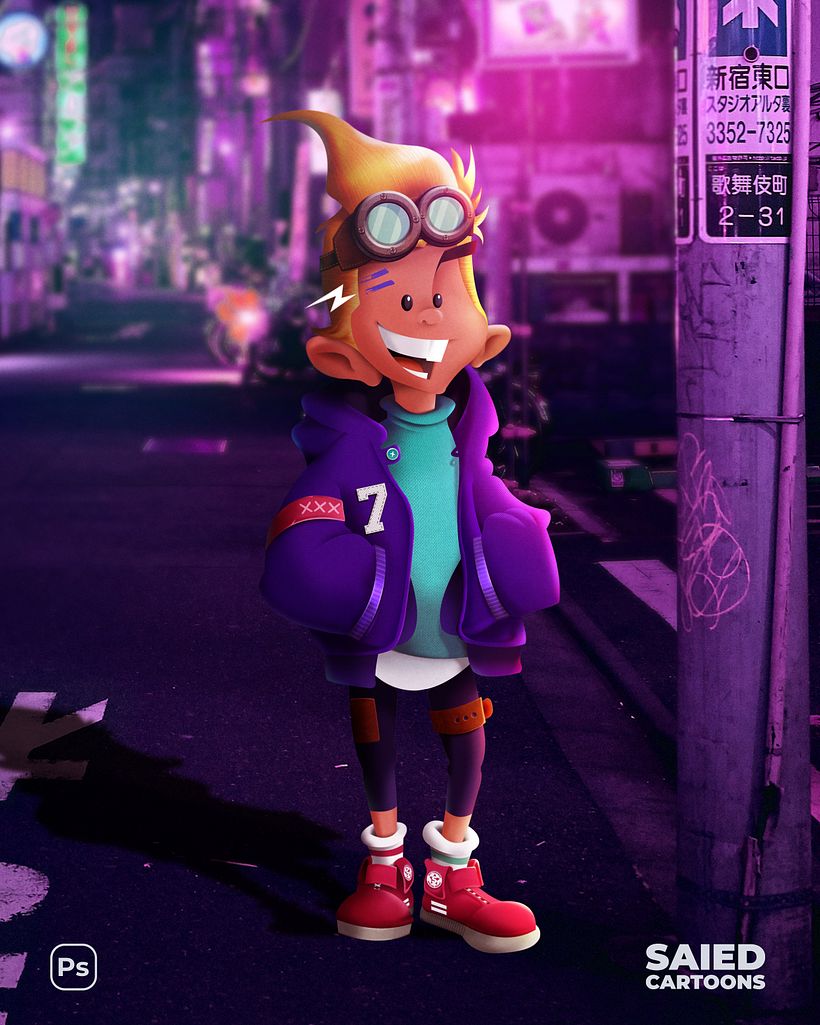 My project in Digital Painting for Characters: Color and Light course 3