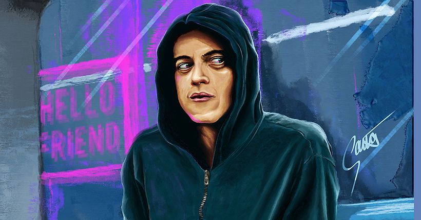 And here is a close-up of the face (spent a lot of time working on the face, and the details can be lost at the full scene)