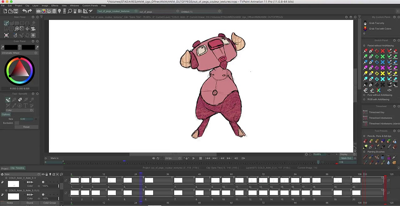 Essential Keyboard Shortcuts for TVPaint Animation 1