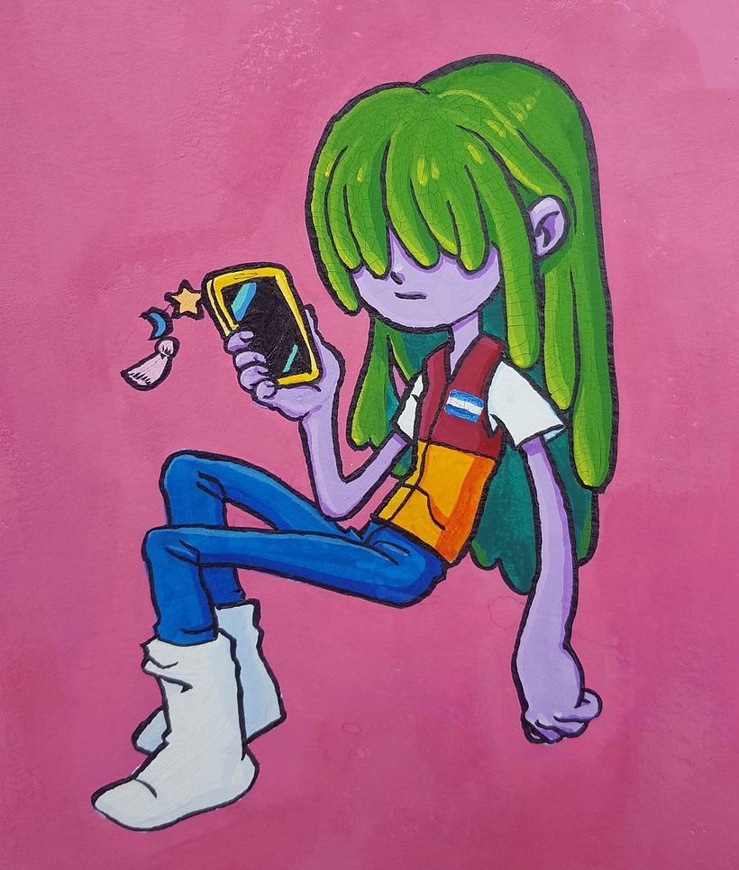 My project in Introduction to Illustration of Characters with Gouache and India Ink course 0