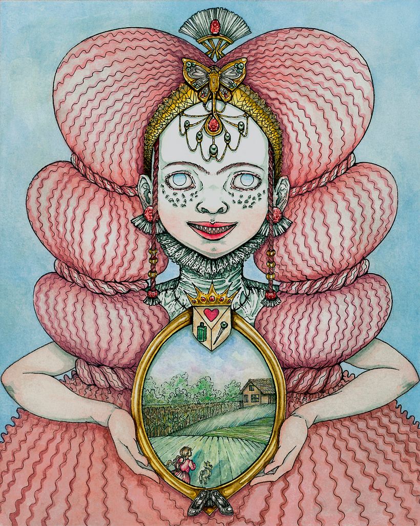 "La Bruja Glinda" por Niño Lobo KC (Encuéntrame en IG y FB con este nombre)