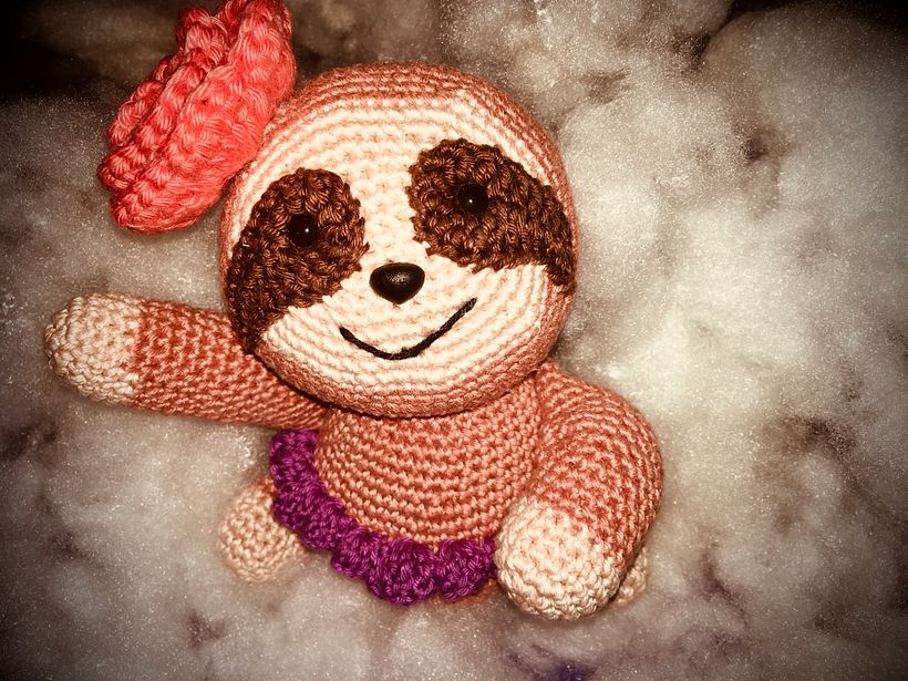 Meu projeto do curso: Lola, a preguiça bailarina/the dancer sloth 0
