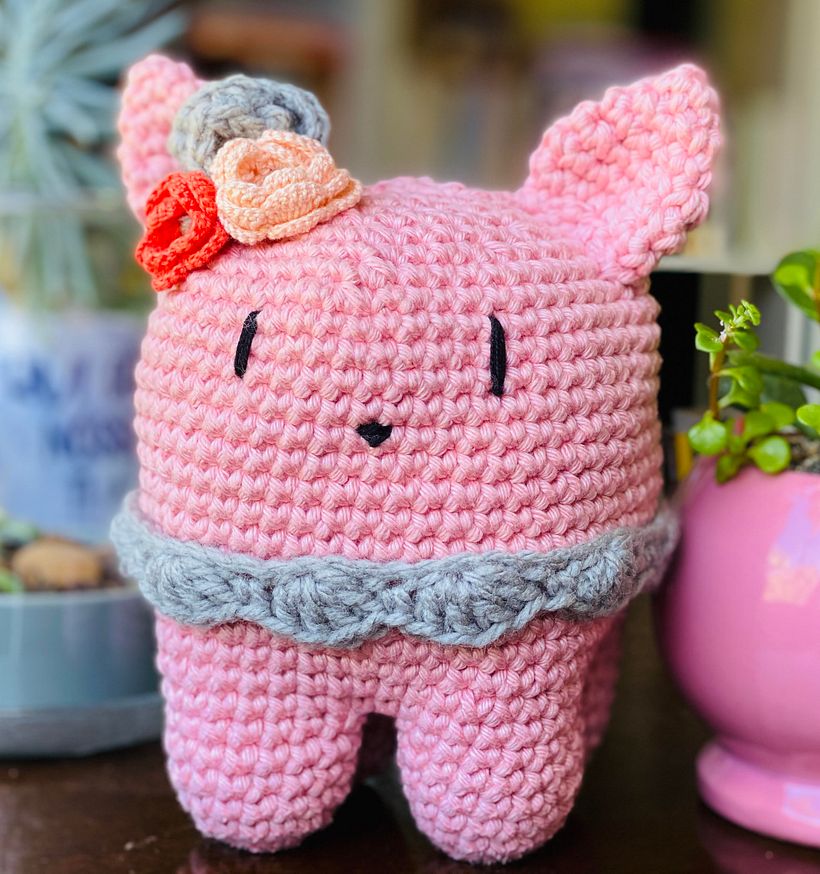 Meu projeto do curso: Amigurumi: criação de personagens com crochê -1