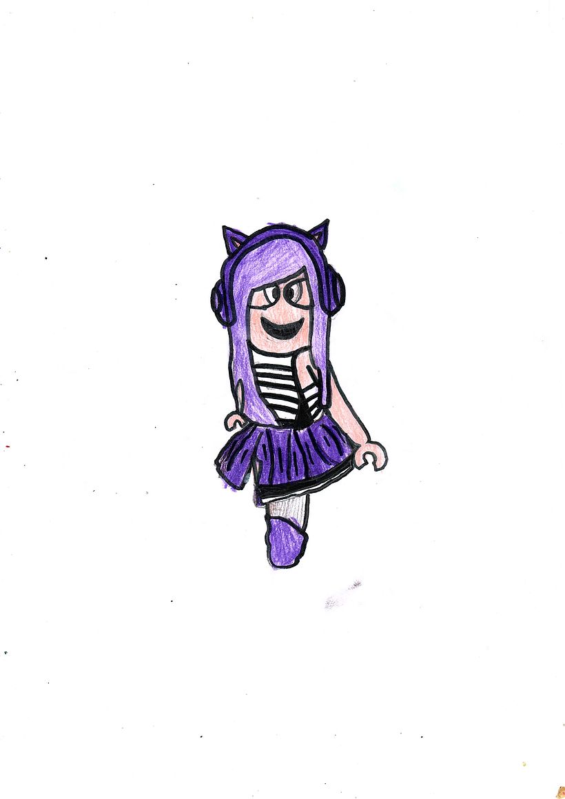 hola a todos soy angela y tengo 8 añosy he dibujado esto espero que les guste es kori juega