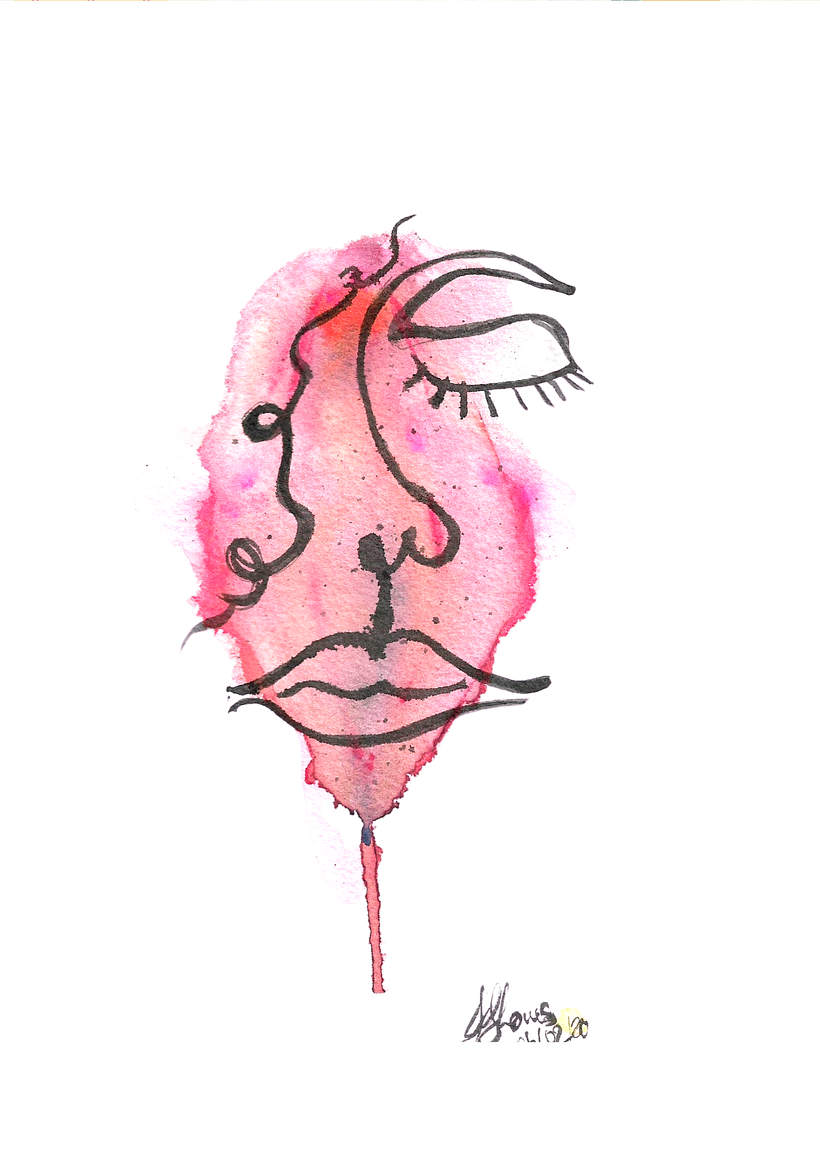 Another t-shirt design, but it was really an attempt at line art. i love trying different techniques. 