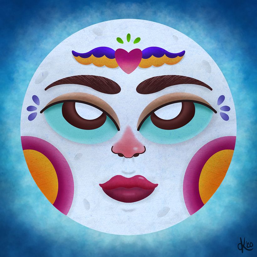 Una luna mexicana 🌛✨
