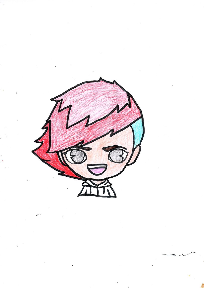 hola a todos soy angela y he dibujado a luky blox espero os guste