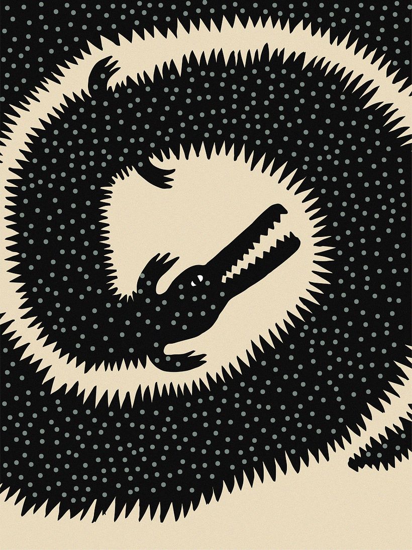 Manta Caimán de Río  0