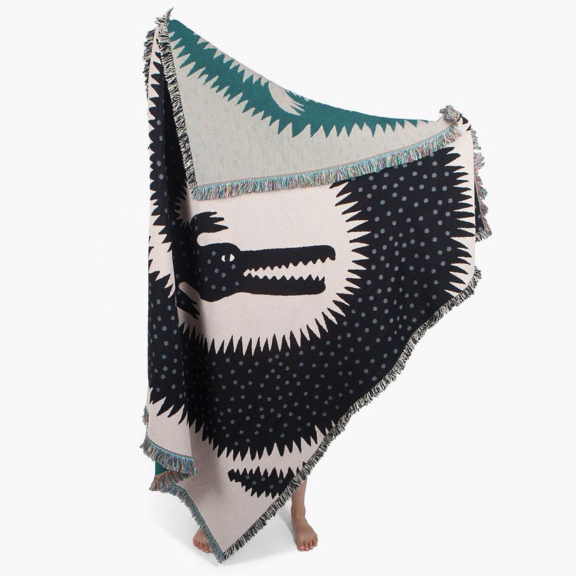 Manta Caimán de Río  2