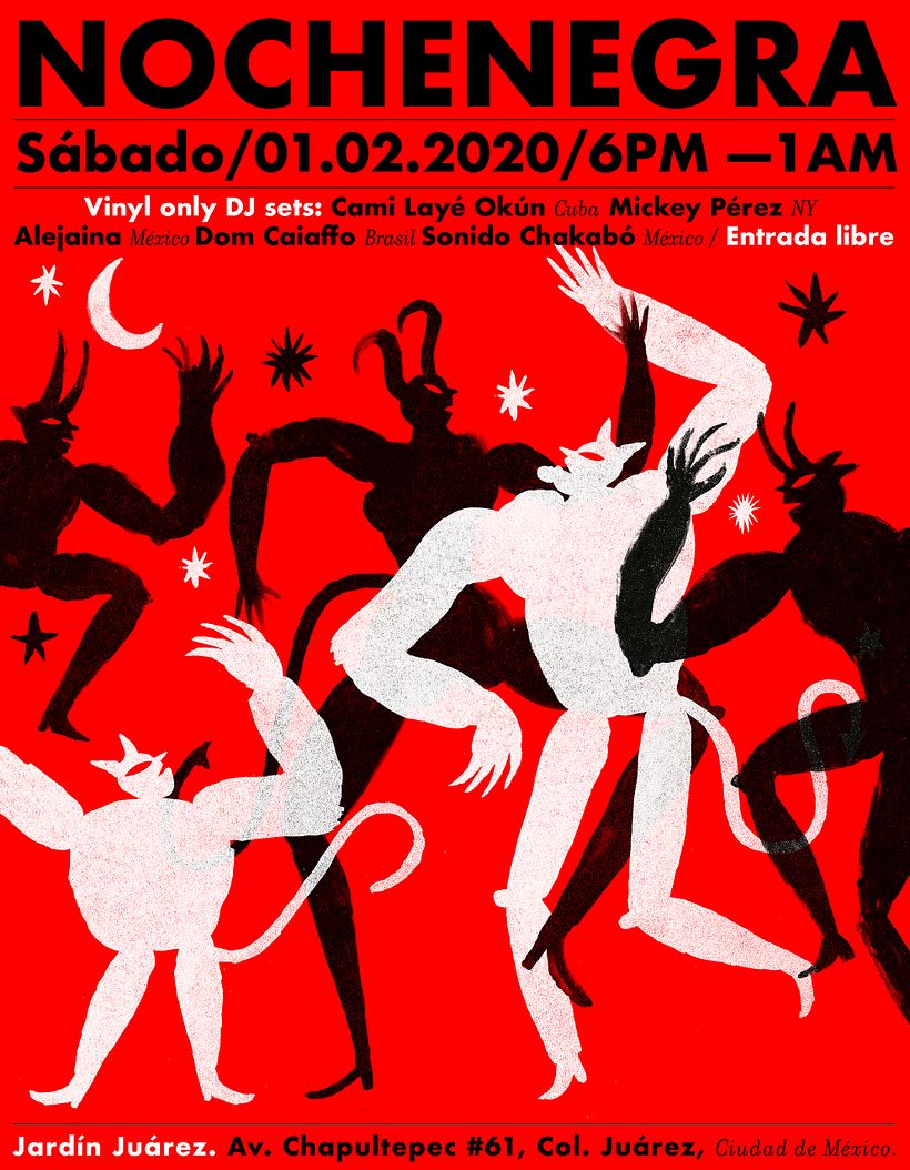 Carteles NOCHENEGRA 3
