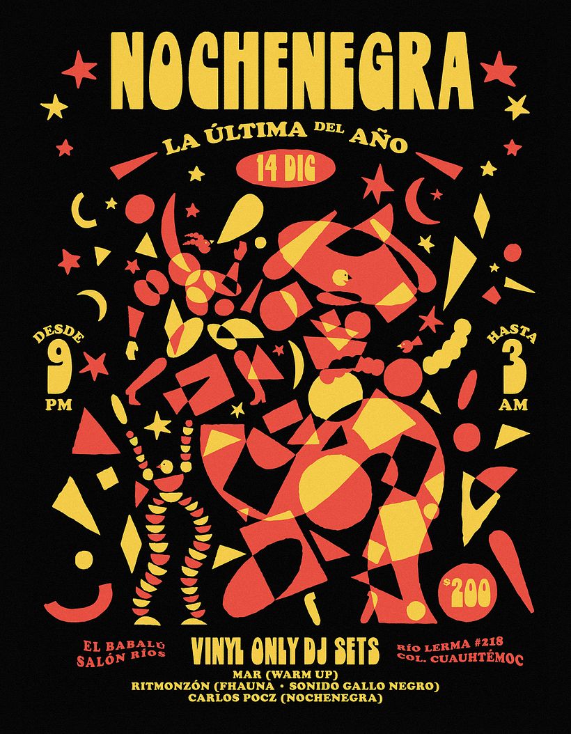 Carteles NOCHENEGRA 4