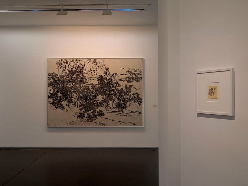 Así en el Cielo como en la Tierra, Yang Jiechang, en la galería Jeanne Bucher Jaeger