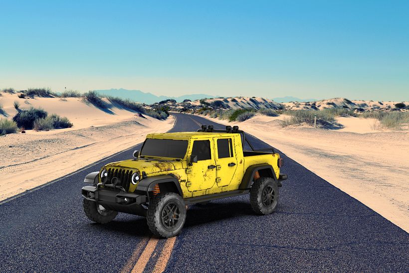 My project in Introduction to 3D Vehicle Modeling course -1