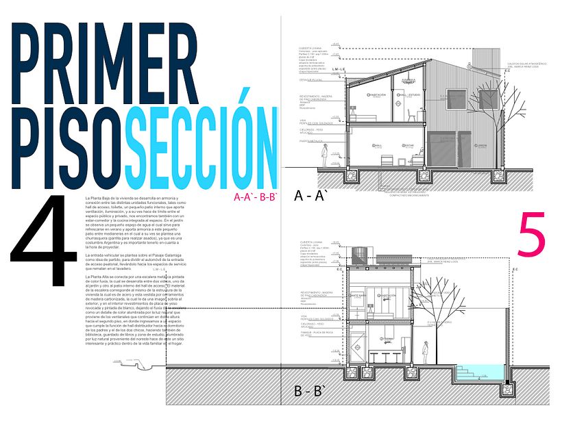 VIVIENDA G. CRUZ - ARQUITECTURA - J.M.L   /  Mendoza, Argentina   1