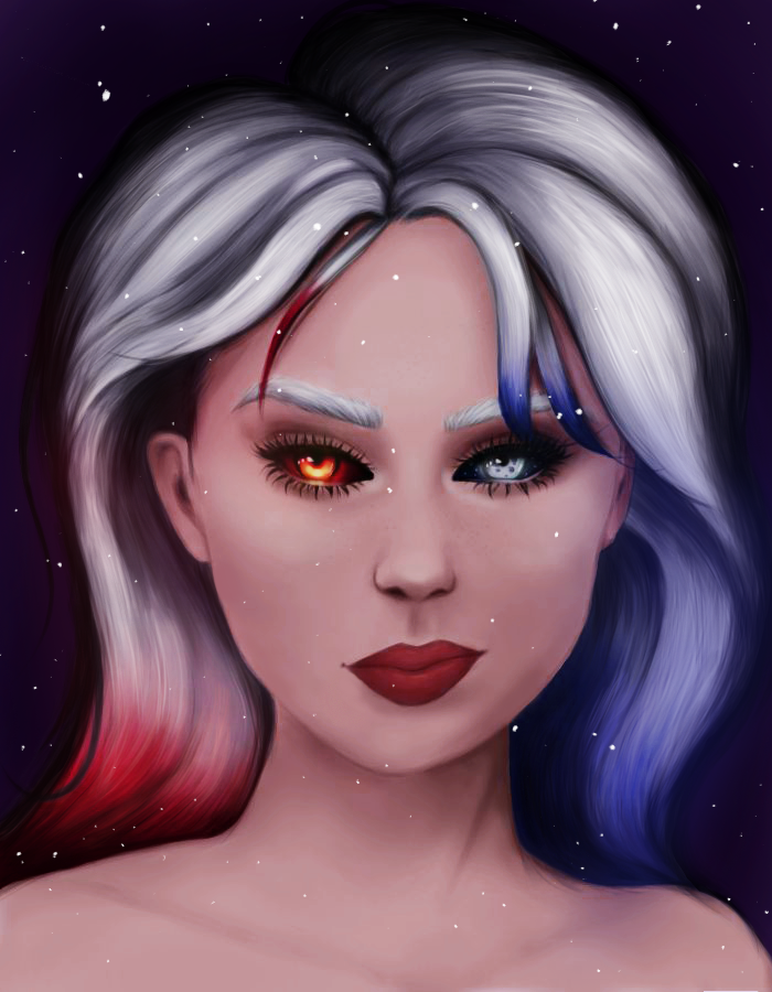 My project in Digital Fantasy Portraits with Photoshop course -1
