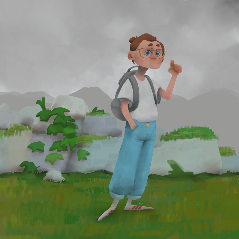 My project in Lighting Principles for Digital Painting course -1