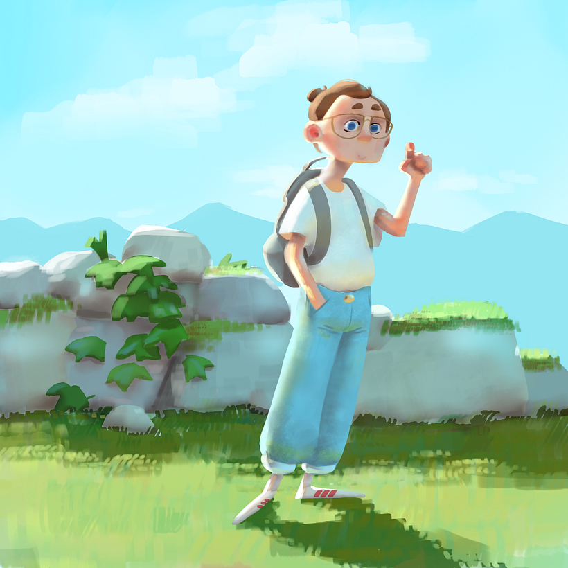 My project in Lighting Principles for Digital Painting course 1