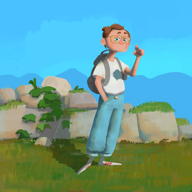 My project in Lighting Principles for Digital Painting course 2