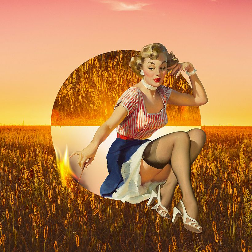 Collage: The Pin-Up Gals 1