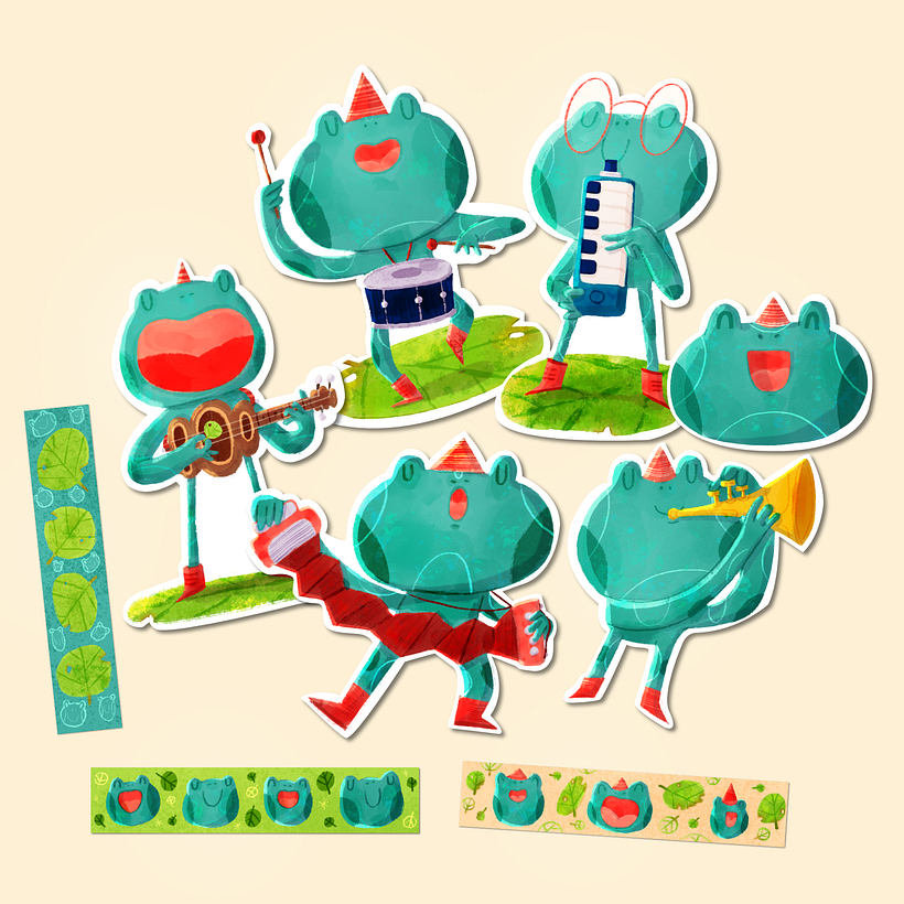 Serenata de stickers 1